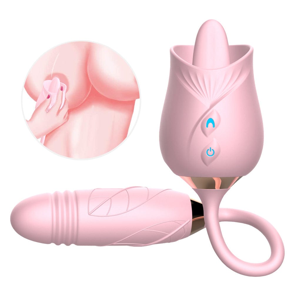 The Rose Toy With Bullet Vibrator Pro