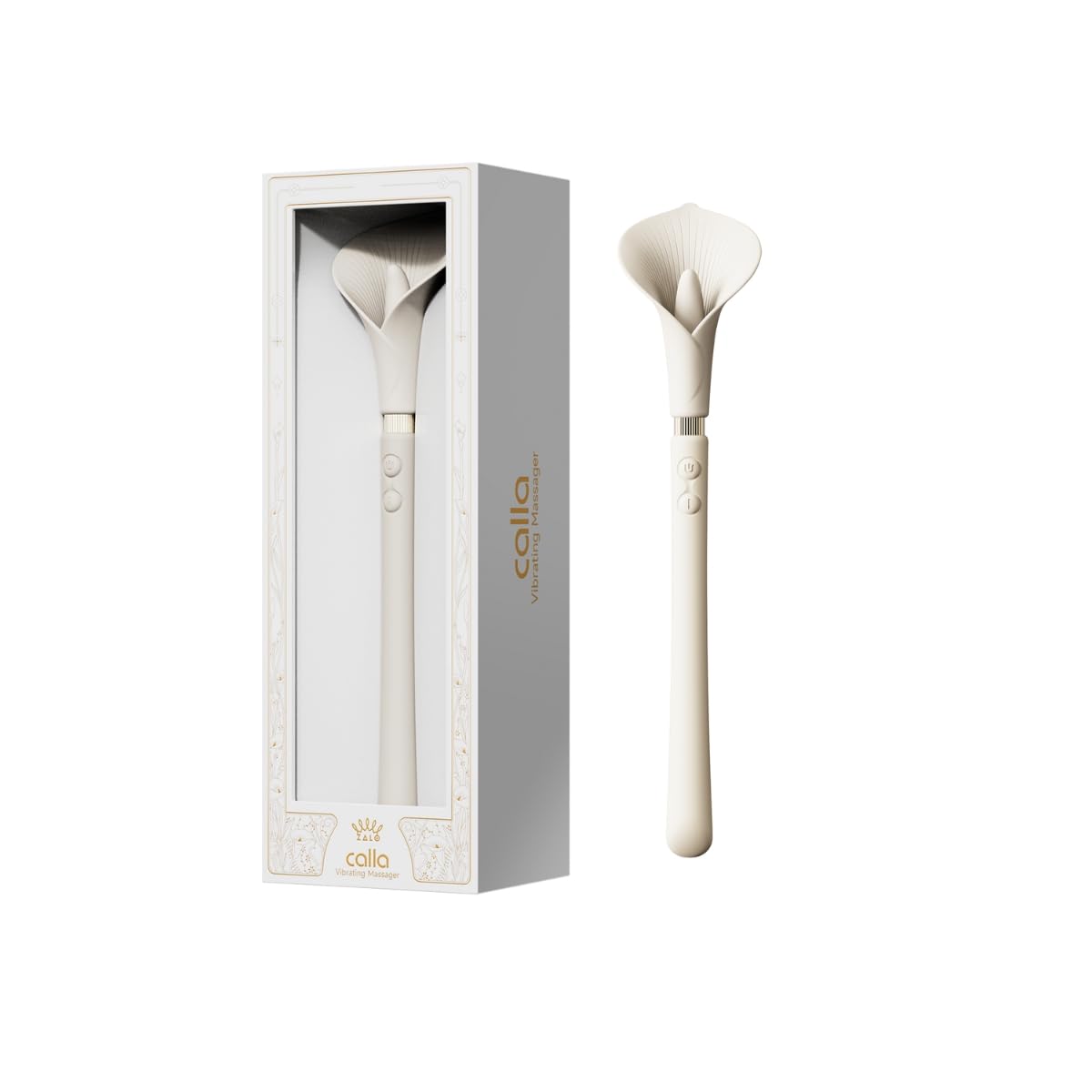 Calla Dual-Head Clit Licking & G-Spot Wand Vibrator