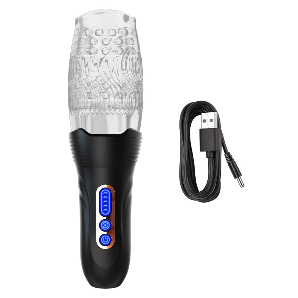 Gawk Gawk 3000 PRO Male Rose Thrusting Rotating And Vibrating Oral Sex Masturbation Cup