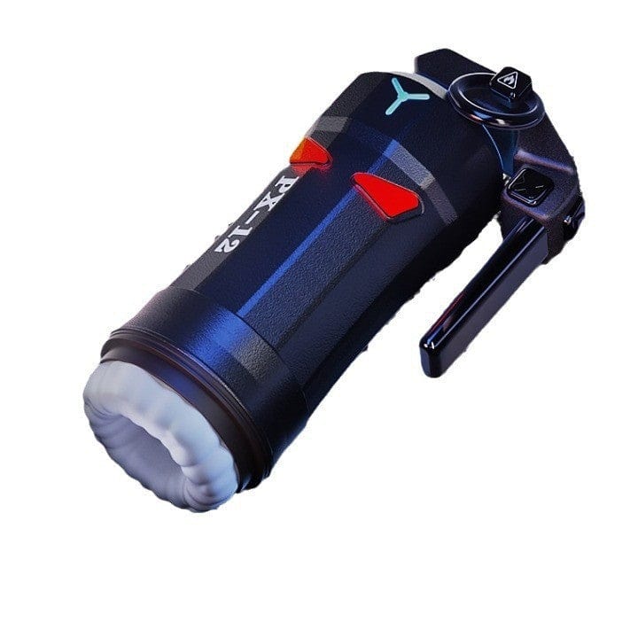 High Explosive Grenade Aircraft Cup Telescopic Vibration Heating Male Masturbation Device