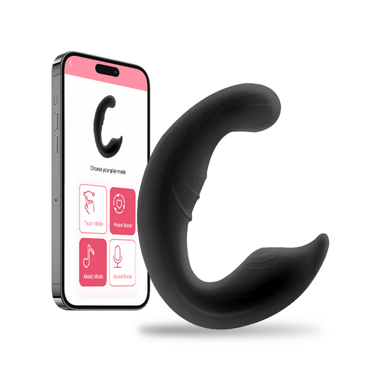 Prostate Massager App Remote Mobile Phone Remote Control Vestibular Artifact Strong Shock Button