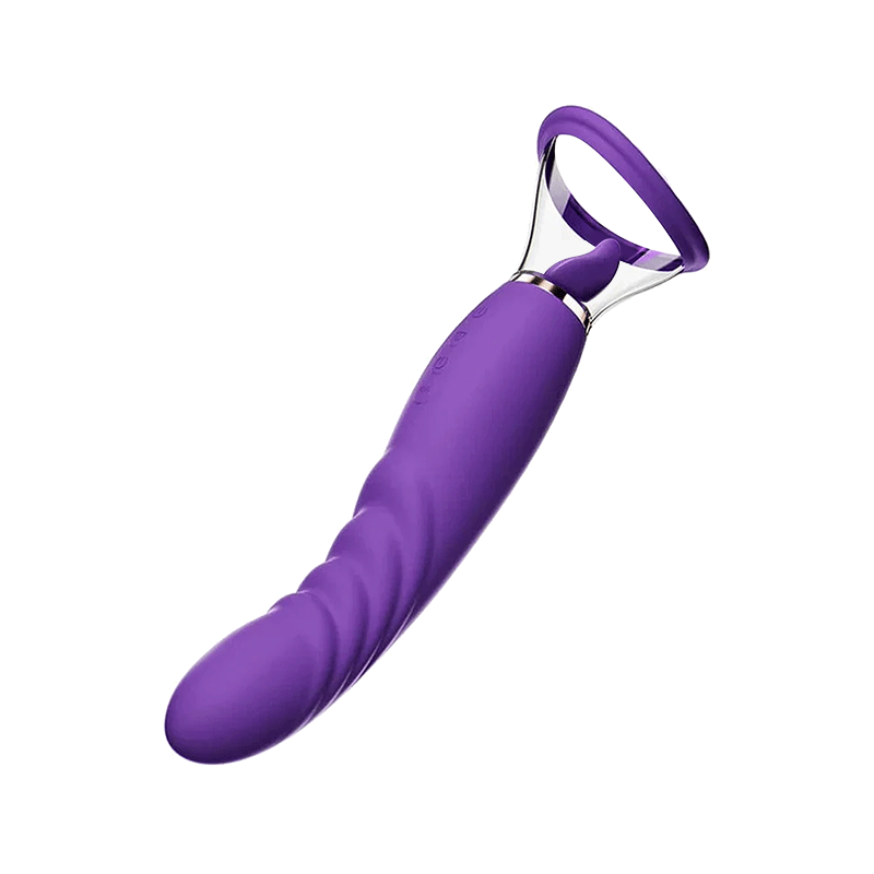 Sucking Licking Vibrating Tongue Oral Clitoral G spot Vibrator