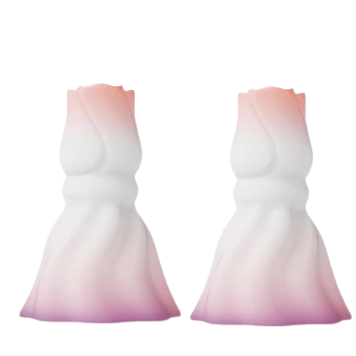 YEAIN Rose Nipple Stimulation Vibrators Manual Sucking Teasing Nipple Toy (A Pair)