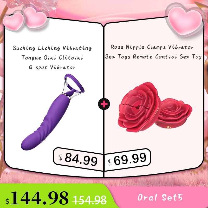Sucking Licking Vibrating Tongue Oral Clitoral G spot Vibrator