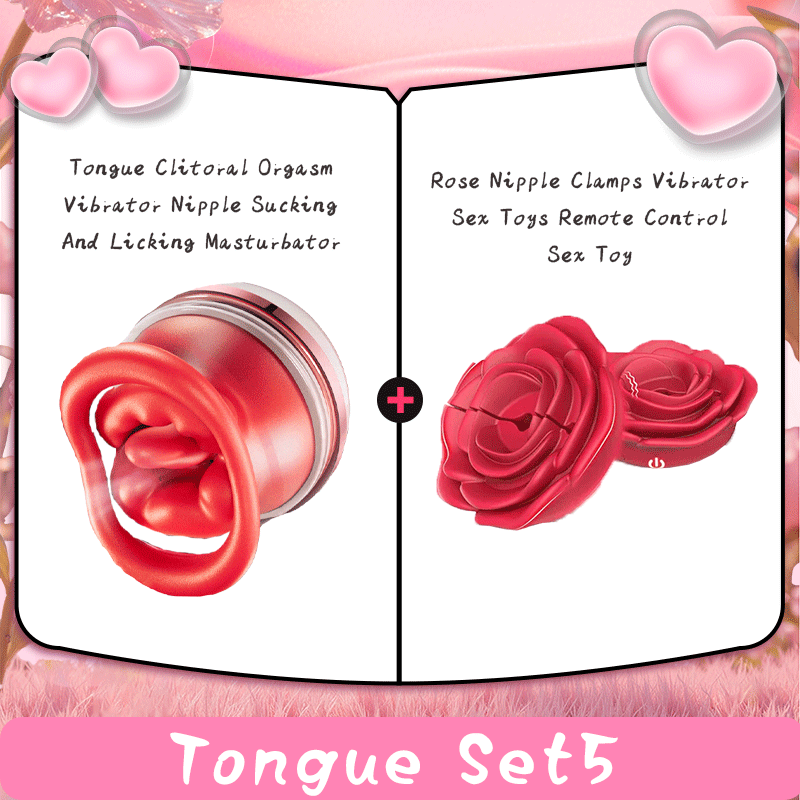 Tongue Clitoral Orgasm Vibrator Nipple Sucking And Licking Masturbator