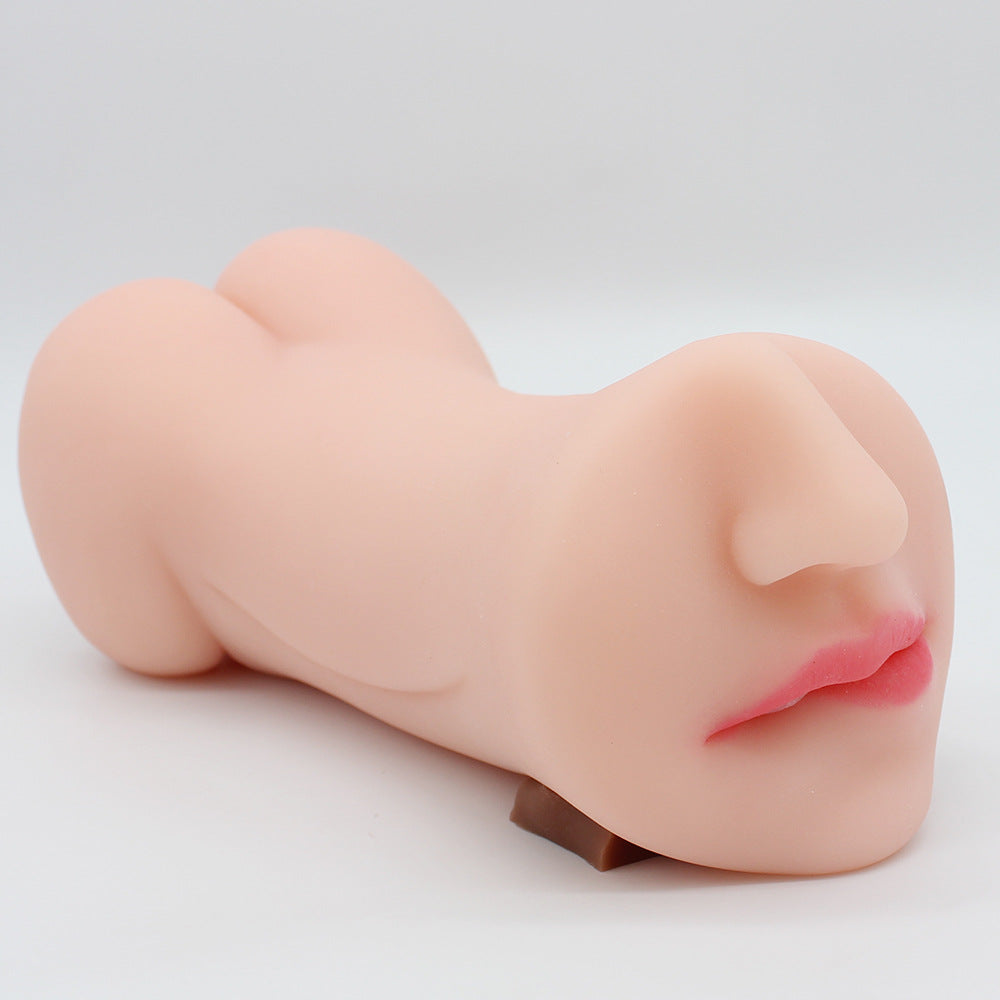 1.41Lbs 3-in-1 Pocket Pussy Realistic Mouth Vagina and Tight ass Male Penis Stroker