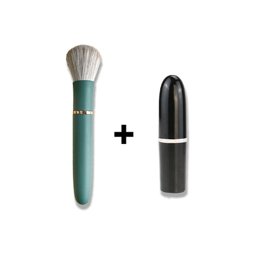 Makeup Set - Lipstick Vibrator + Brush Vibrator