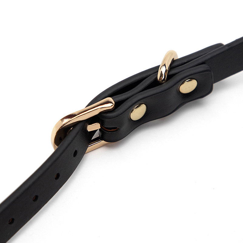 【Free Gift】BDSM  Blindfold with Adjustable Strap