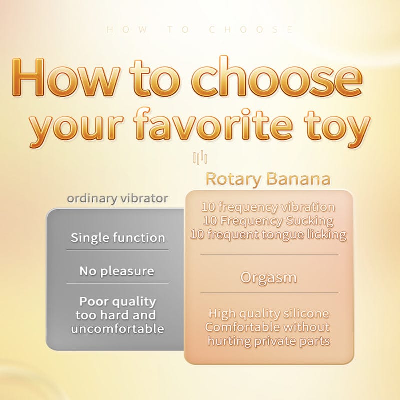 Transformable Banana Vibrator
