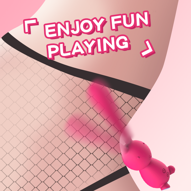 Long-eared Rabbit Silicone G-spot Vibrator