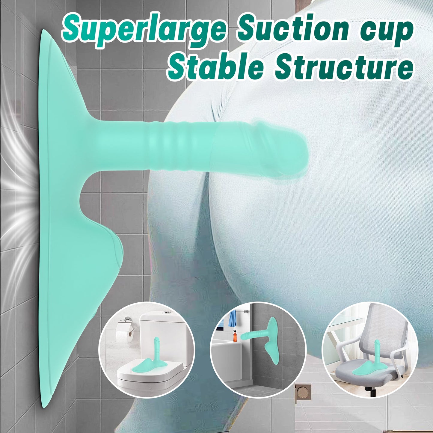 Upgraded Riding-Style Cushion Thrusting G Spot Vibrator With APP