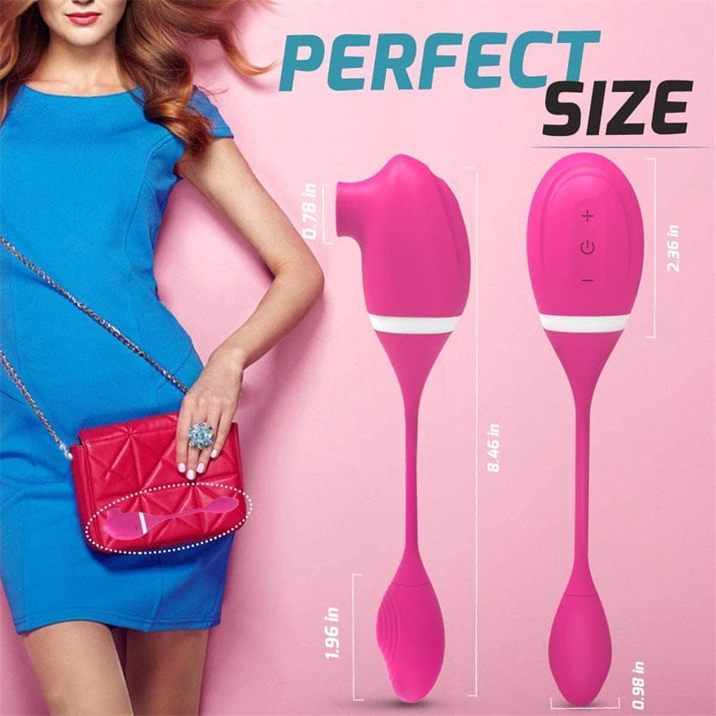 吸引と振動機能付きミニ弾丸型卵