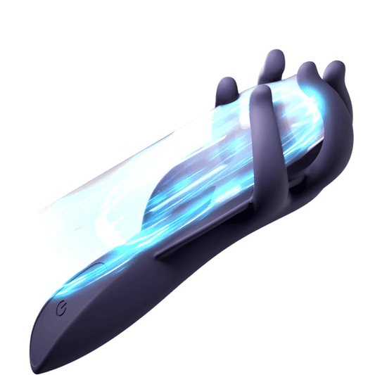 Tender Jade finger Penis Trainer Men's Ejaculation Delay Glans Exerciser