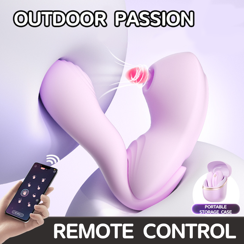 Wearable Suction Split-design Clitoral G-spot stimulator