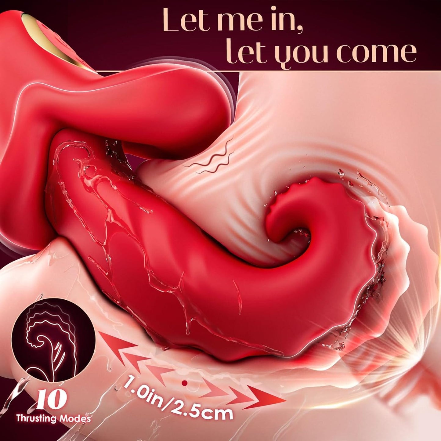 Venus Realistic Tongue Licking Thrusting G Spot Vibrator