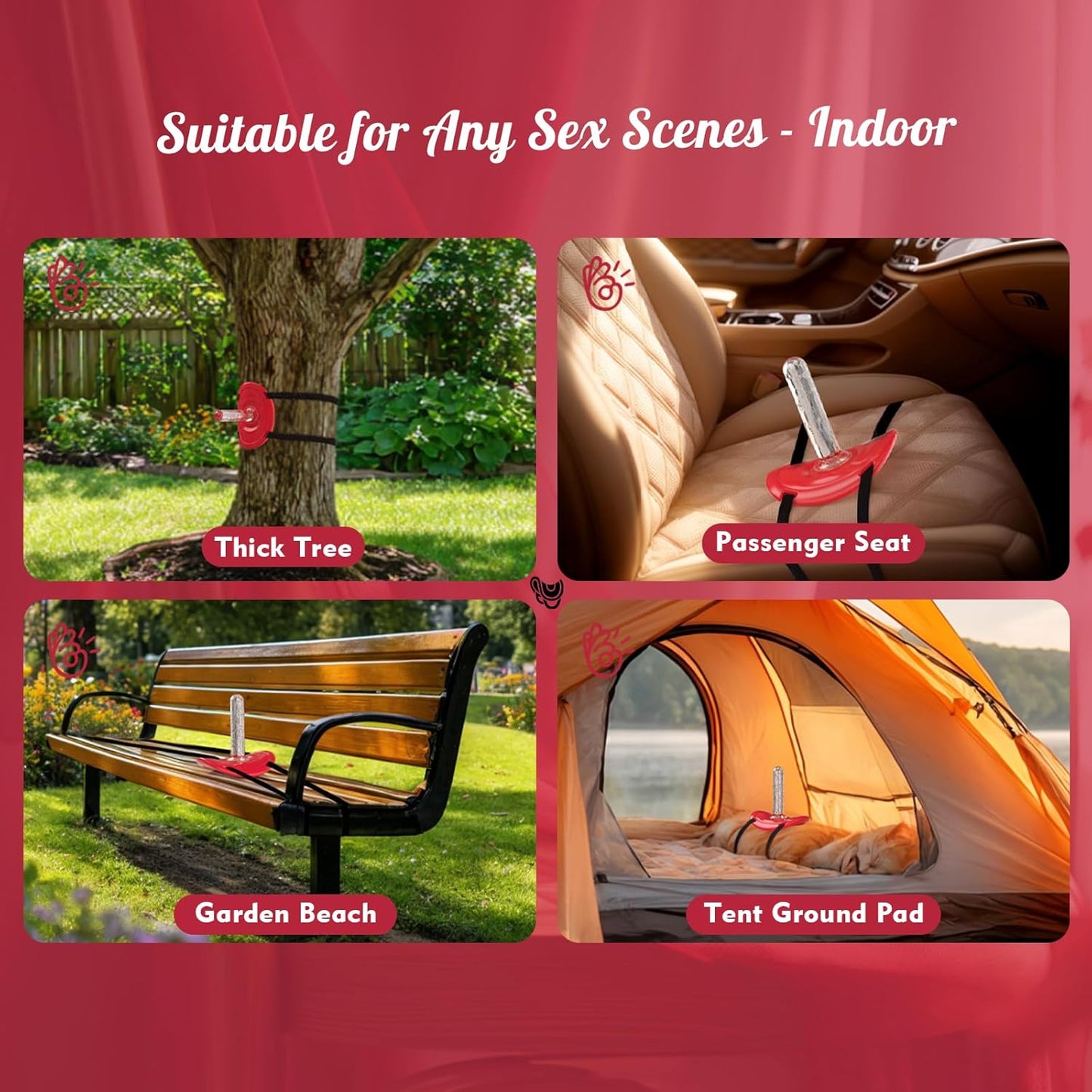 Strap On Dildo & Sex Saddle Machine Holder