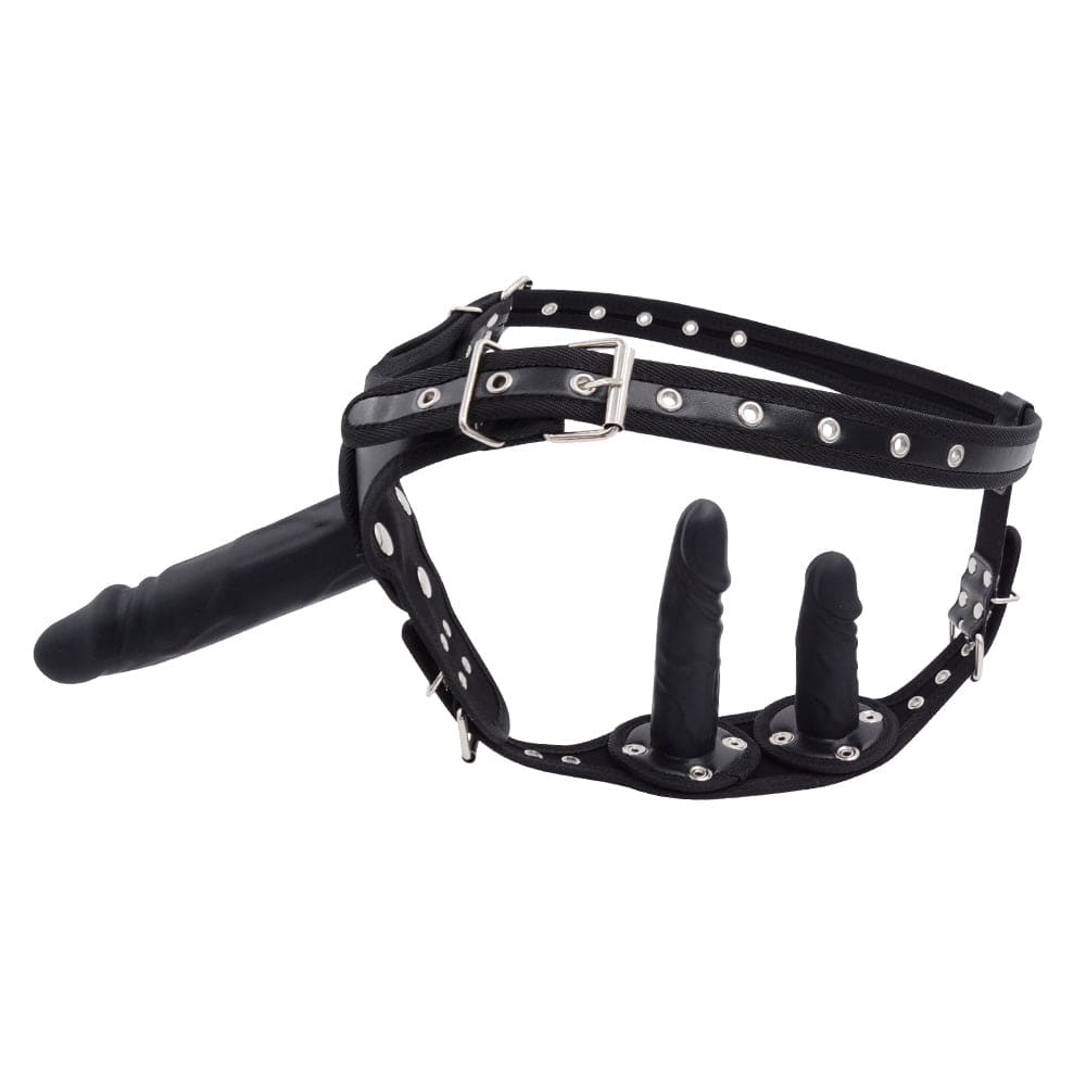 Wearable Removable Silicone G-Spot Stimulating Penis Dildo