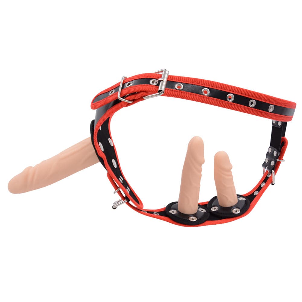 Wearable Removable Silicone G-Spot Stimulating Penis Dildo