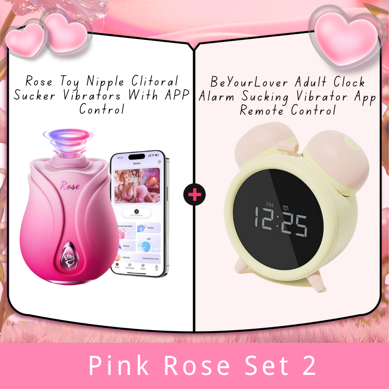 Rose Toy Nipple Clitoral Sucker Vibrators With APP Control