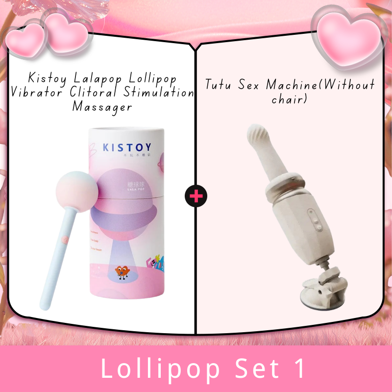 Kistoy Lalapop Lollipop Vibrator Clitoral Stimulation Massager