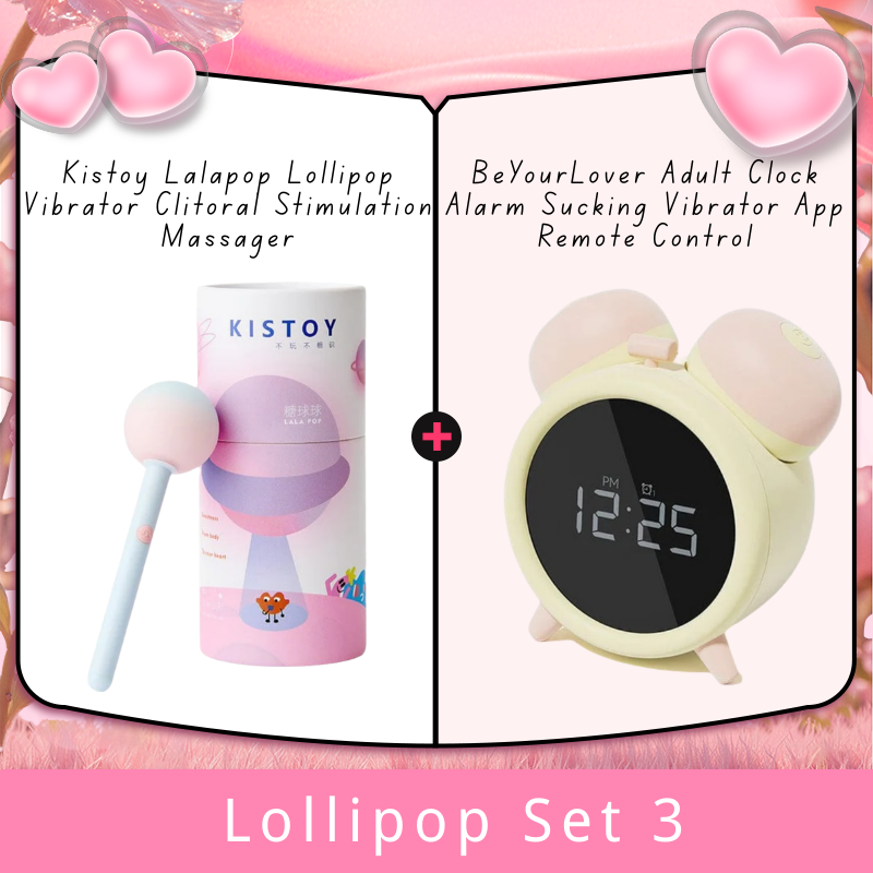 Kistoy Lalapop Lollipop Vibrator Clitoral Stimulation Massager