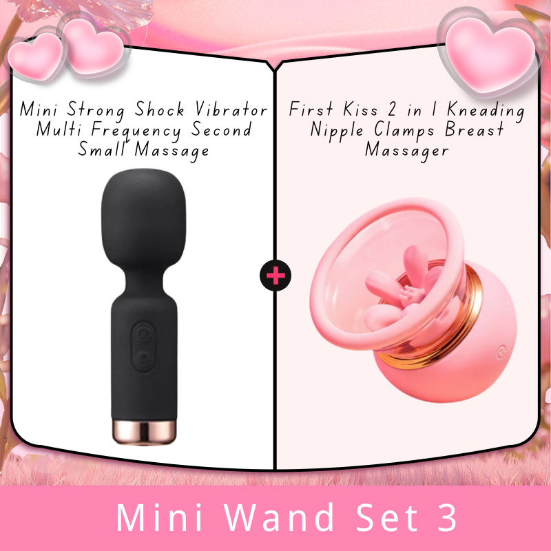 Mini Strong Shock  Vibrator Multi Frequency Second Small Massage