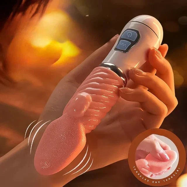 舌型バイブレーター AVスティックバイブレーター 女性用マスターベーター