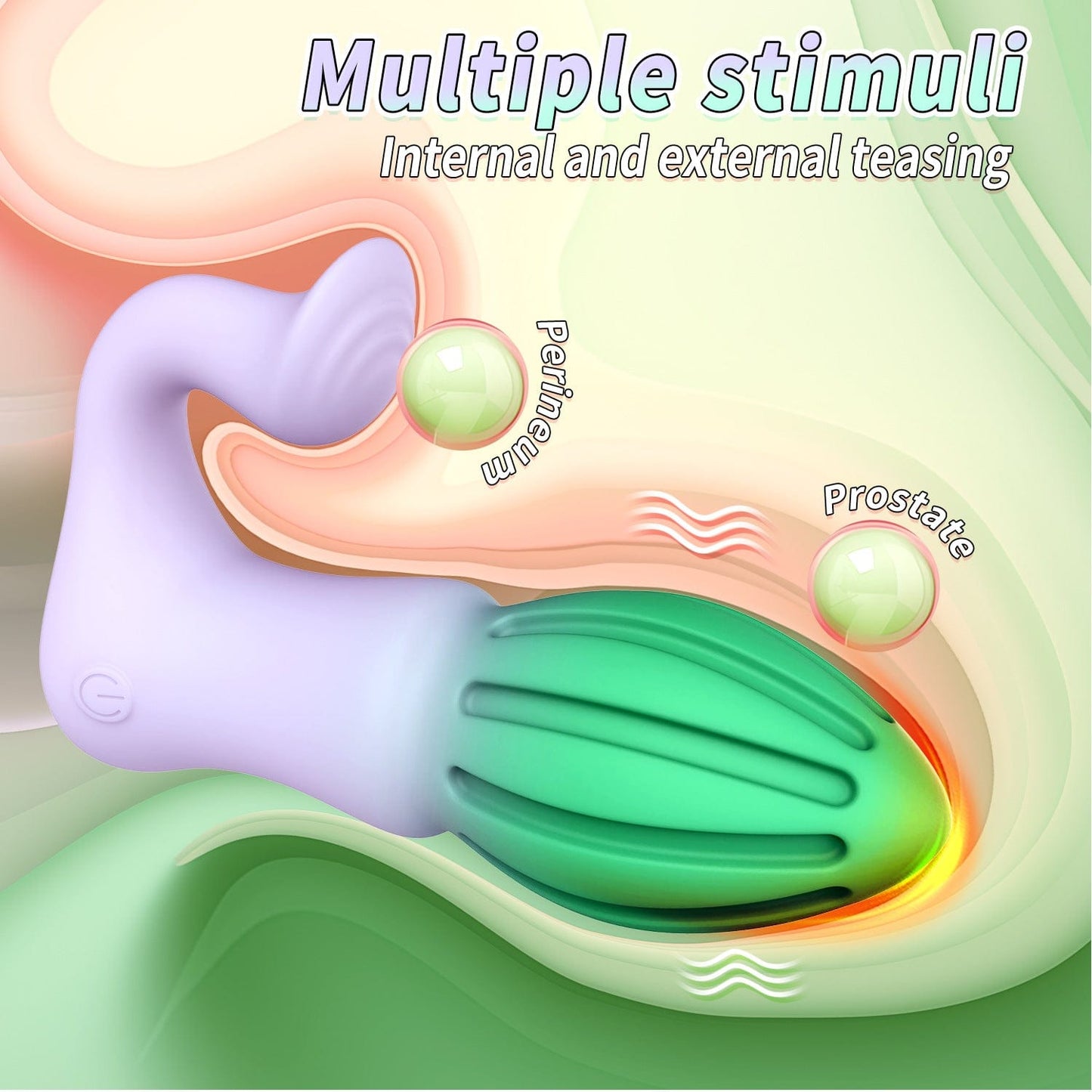 ワイヤレスリモコン付きロケットバットプラグ前立腺マッサージャー