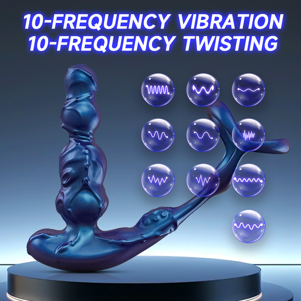 Male 360° Rotation Vibration Prostate Penetration Massager