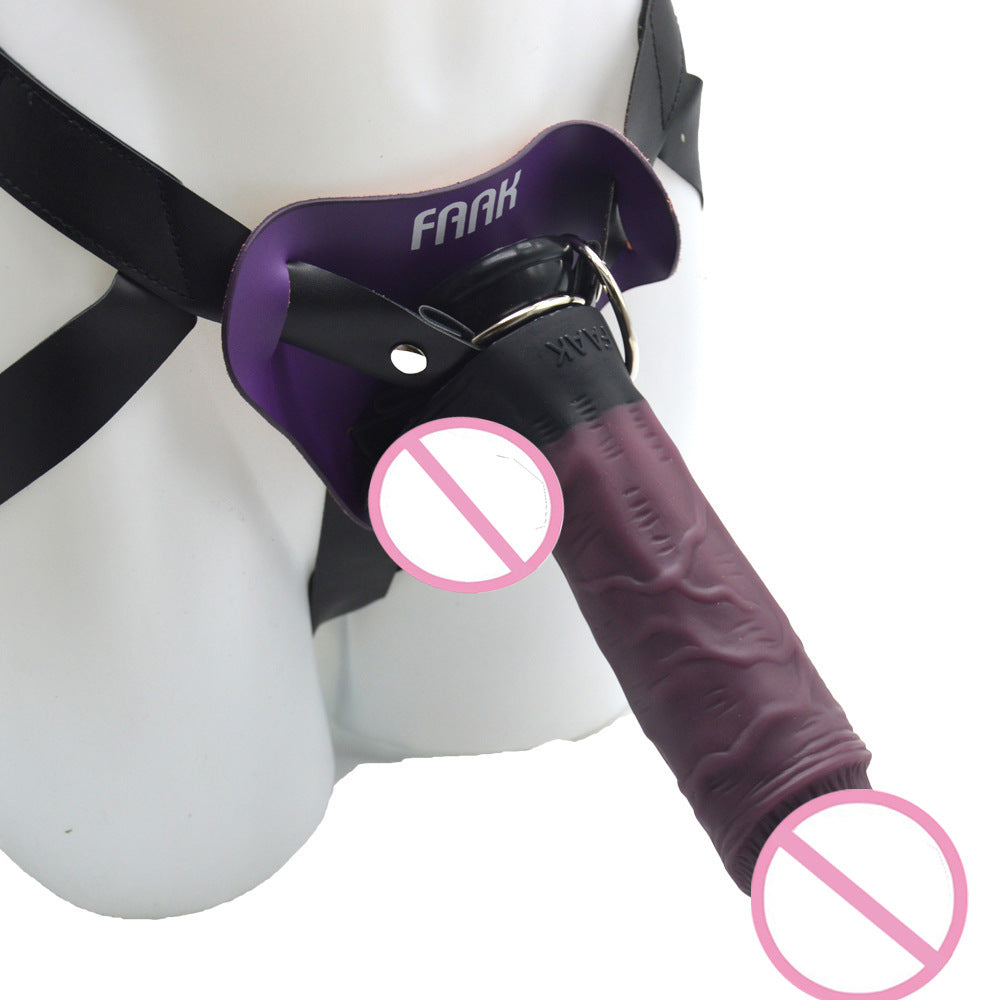 Wearable Thick And Soft Silicone Artificial Dildo