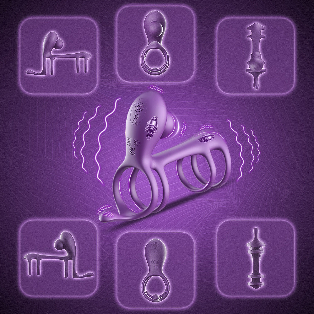 Morgana Silicone Vibrating Penis Rings