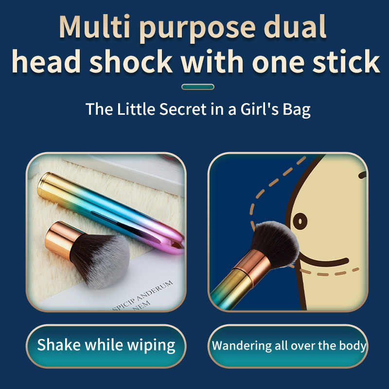 Make Up Brush Rechargeable Vibrator For Women