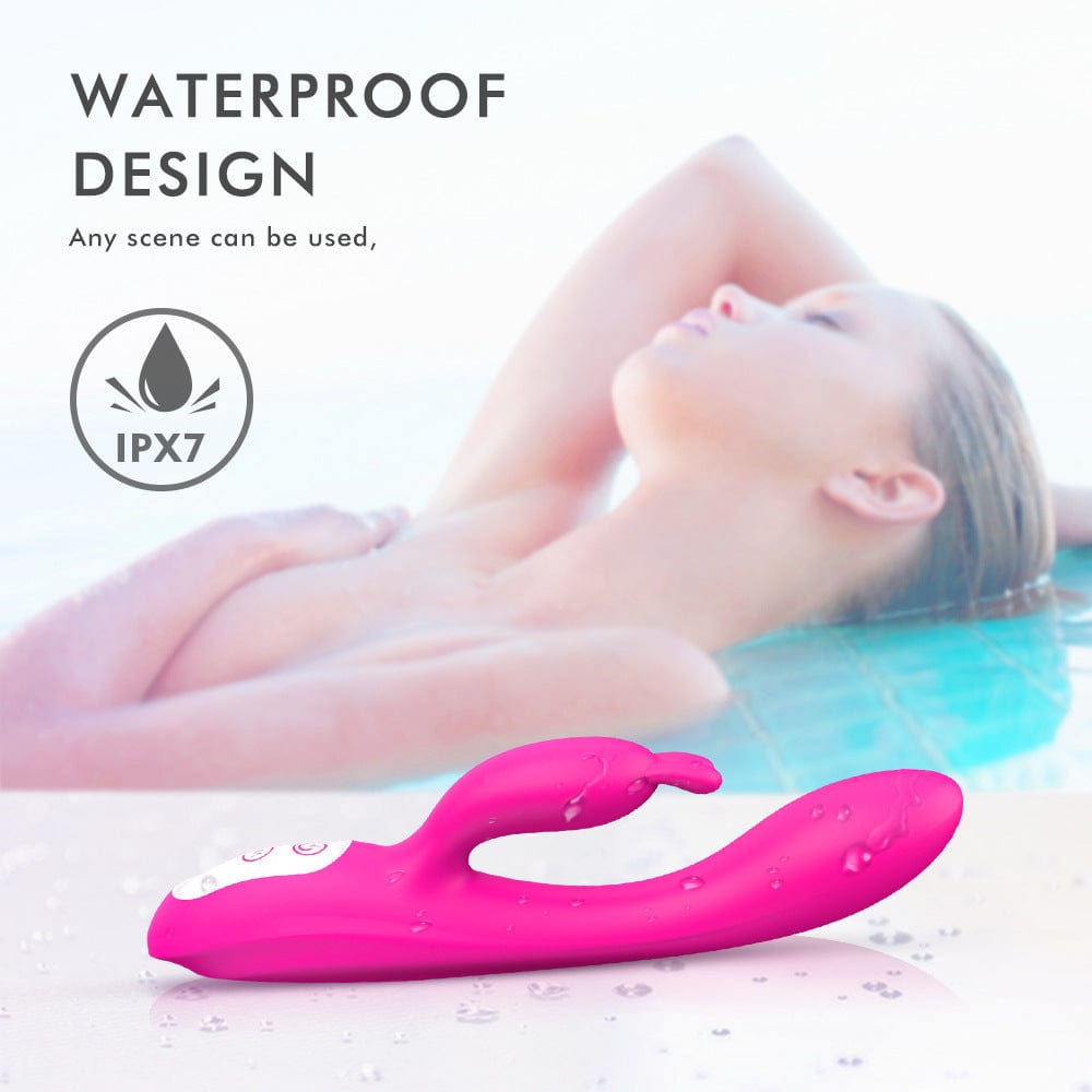 Female Masturbation Device Rabbit Heated Vibrator Waterproof