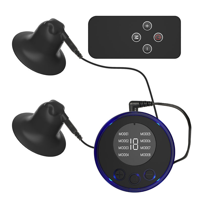 Electric Shock Nipple Clamps Toys With Remote Control