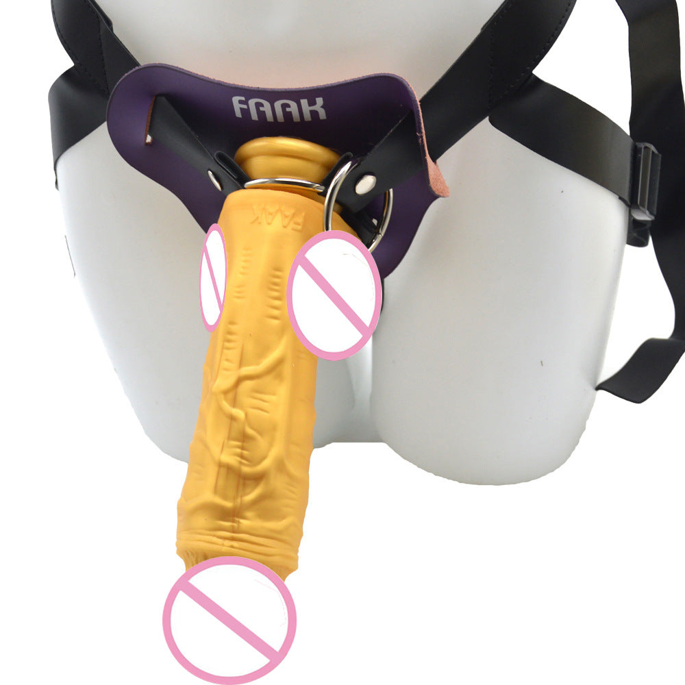 Wearable Thick And Soft Silicone Artificial Dildo