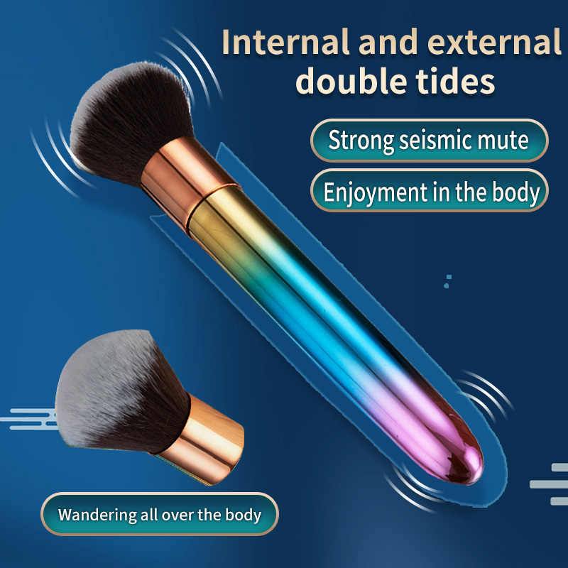 Make Up Brush Rechargeable Vibrator For Women