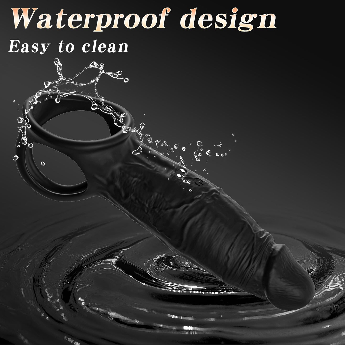 Male Penis Ring Extension Sleeve App Control