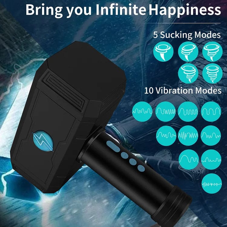 Thor's Hammer 10 Vibration Male Masturbation Cup