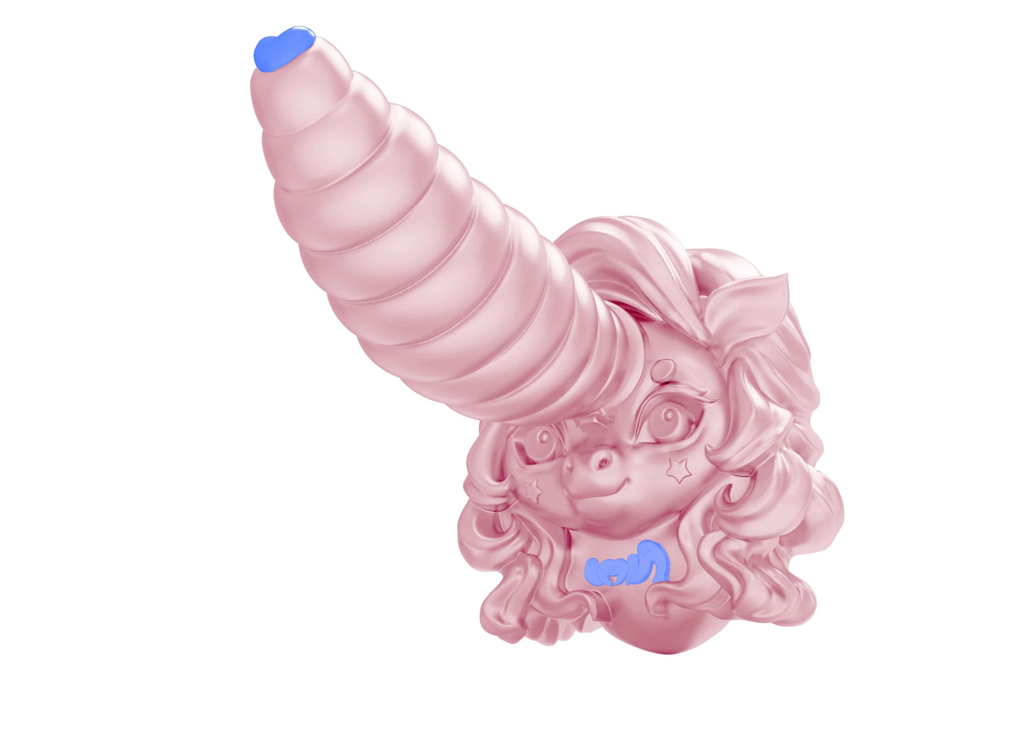 AIMITEX Unicorn Silicone Shaped Penis Anal Plug Masturbator