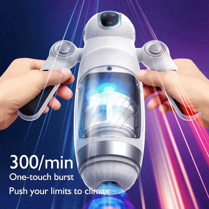 Bella Bot Robot Telescopic Vibrating Male Penis Stroker